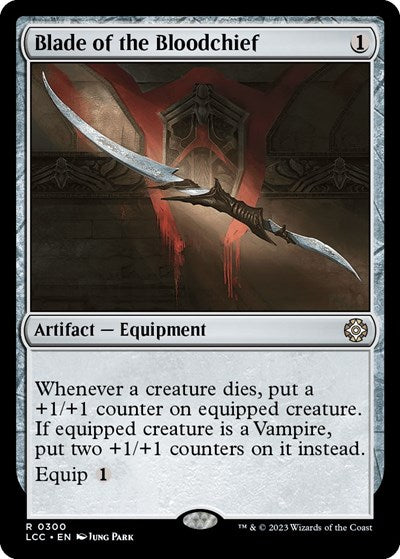 Blade of the Bloodchief (Commander: The Lost Caverns of Ixalan) Medium Play