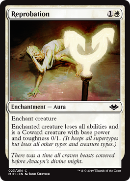 Reprobation (Modern Horizons) Light Play Foil