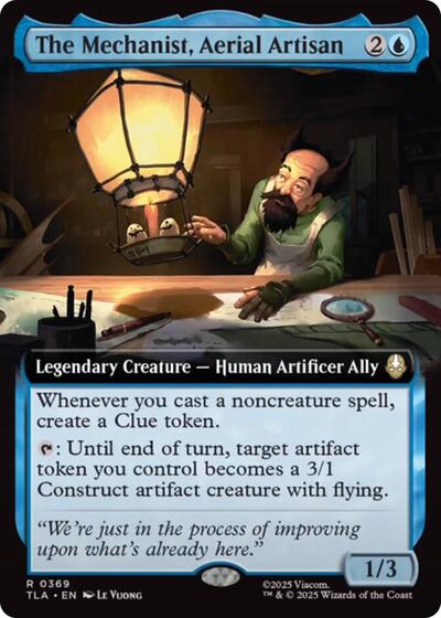 The Mechanist Aerial Artisan Extended Art|1|0|0.00