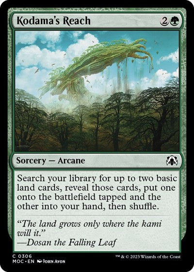 Kodama's Reach (Commander: March of the Machine) Near Mint