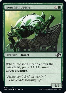 Ironshell Beetle (Jumpstart 2022) Light Play