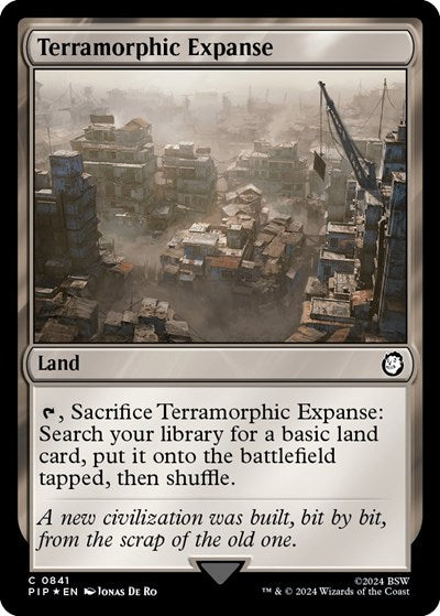 Terramorphic Expanse (Surge Foil) (Universes Beyond: Fallout) Near Mint Foil