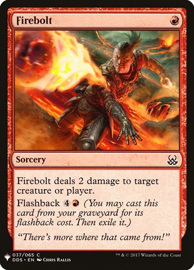 Firebolt (Mystery Booster) Medium Play