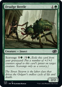 Drudge Beetle (Jumpstart 2022) Medium Play