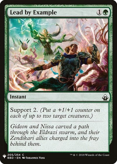 Lead by Example (Mystery Booster) Near Mint