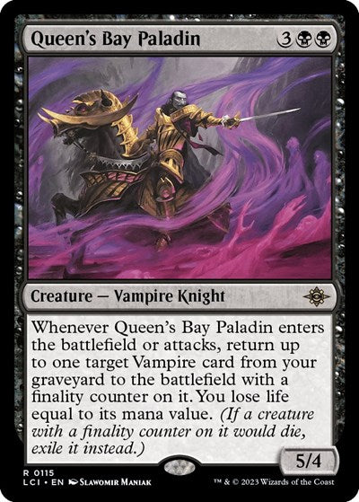 Queen's Bay Paladin (The Lost Caverns of Ixalan) Near Mint Foil