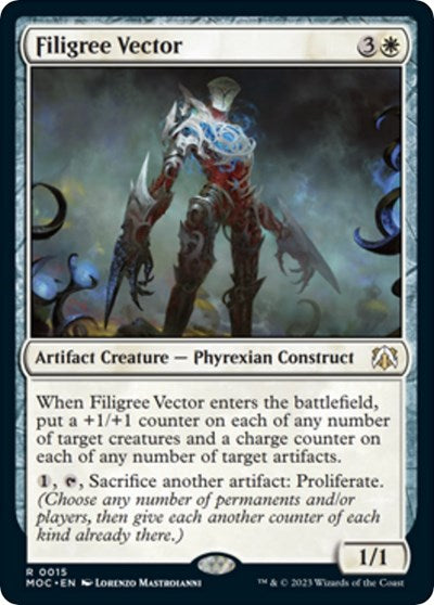 Filigree Vector (Commander: March of the Machine) Near Mint