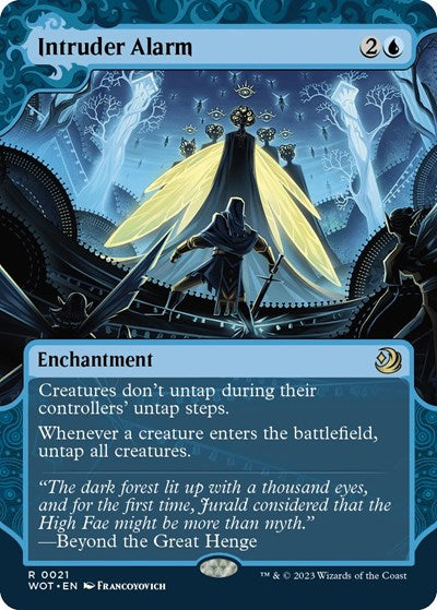 Intruder Alarm (Wilds of Eldraine: Enchanting Tales) Near Mint Foil