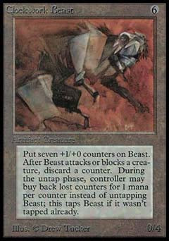 Clockwork Beast (Beta) Damaged / Poor