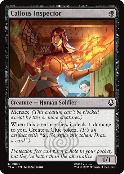 Callous Inspector (Avatar: The Last Airbender) Medium Play
