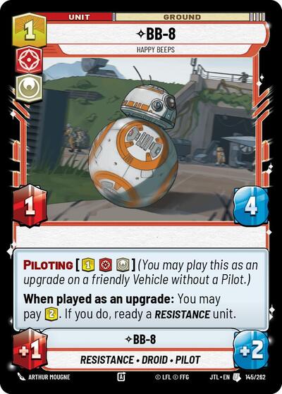 BB-8 Happy Beeps (Jump to Lightspeed) Near Mint