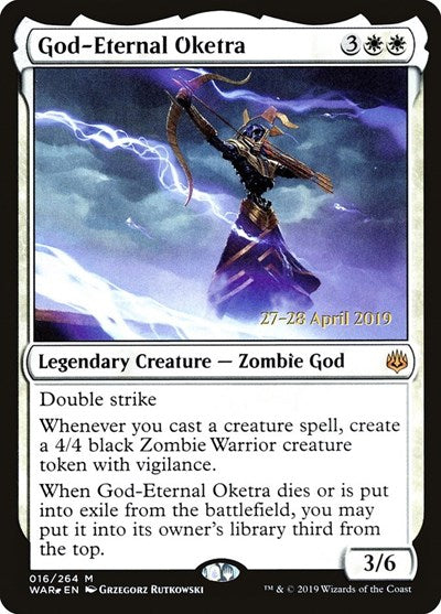 God-Eternal Oketra (Promos: Prerelease Cards) Near Mint Foil