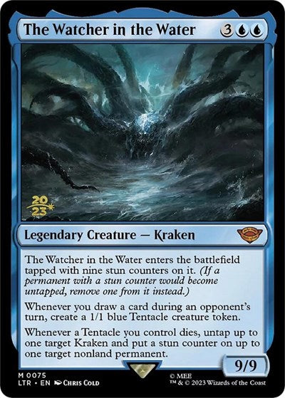 The Watcher in the Water (Promos: Prerelease Cards) Light Play Foil
