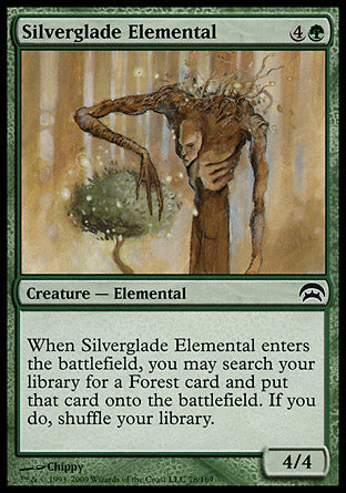 Silverglade Elemental (Planechase) Medium Play