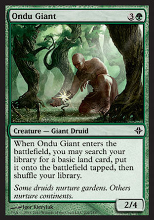 Ondu Giant (Rise of the Eldrazi) Medium Play