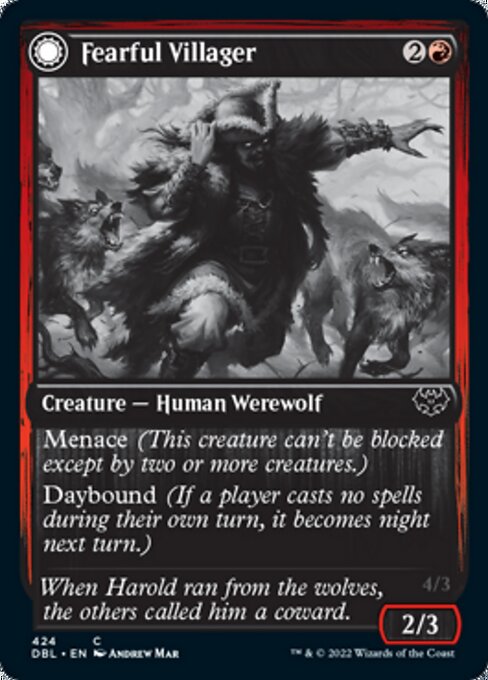 Fearful Villager Fearsome Werewolf|0|0|0.00