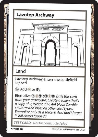 Lazotep Archway (Mystery Booster 2 Playtest Cards) Near Mint