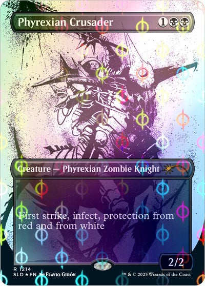Phyrexian Crusader (Step-and-Compleat Foil) (Secret Lair) Near Mint Foil
