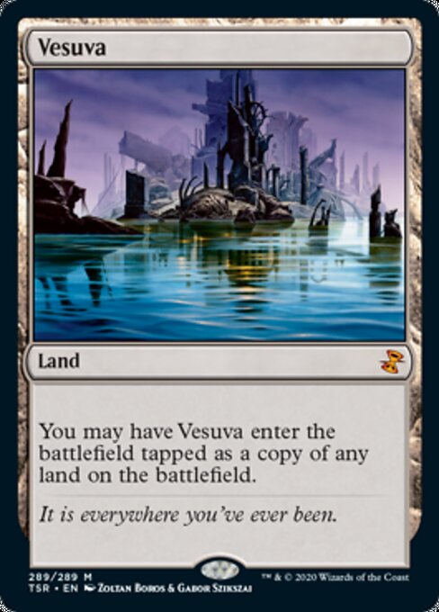 Vesuva (Time Spiral Remastered) Light Play Foil