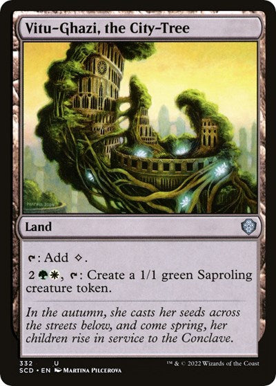Vitu-Ghazi, the City-Tree (Commander 2022 Starter Decks) Near Mint