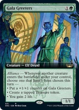 Gala Greeters (Extended Art) (Streets of New Capenna) Near Mint Foil