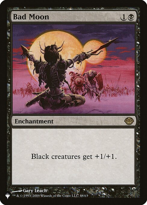 Bad Moon (The List) Light Play