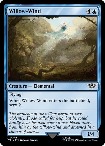 Willow-Wind (Universes Beyond: The Lord of the Rings: Tales of Middle-earth) Light Play