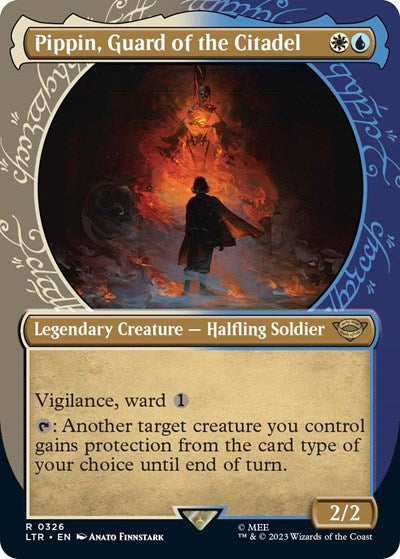 Pippin, Guard of the Citadel (Showcase) (Universes Beyond: The Lord of the Rings: Tales of Middle-earth) Near Mint Foil