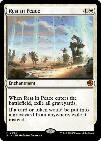 Rest in Peace (Outlaws of Thunder Junction: The Big Score) Near Mint Foil