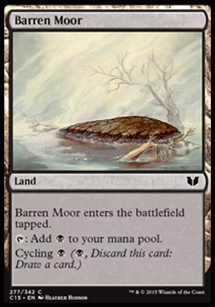 Barren Moor (Commander 2015) Light Play