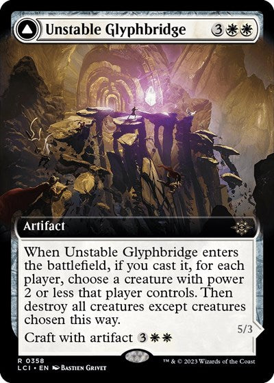Unstable Glyphbridge Extended Art|0|0|0.00