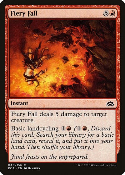 Fiery Fall (Planechase Anthology) Near Mint