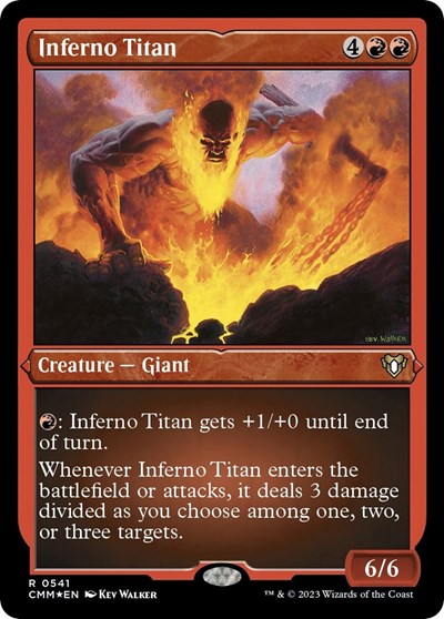 Inferno Titan Foil Etched|0|0|0.00