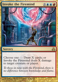 Invoke the Firemind (Guildpact) Medium Play