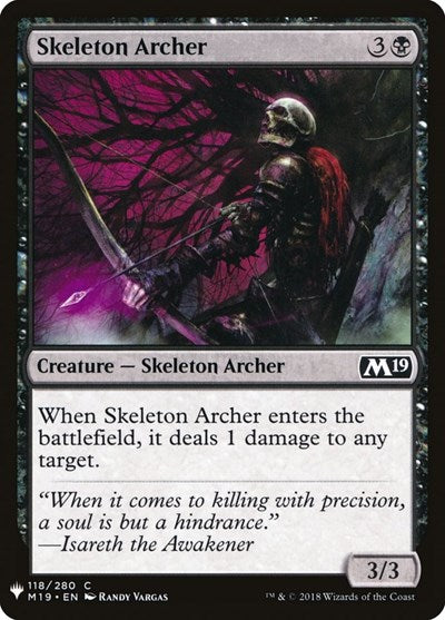 Skeleton Archer (Mystery Booster) Near Mint