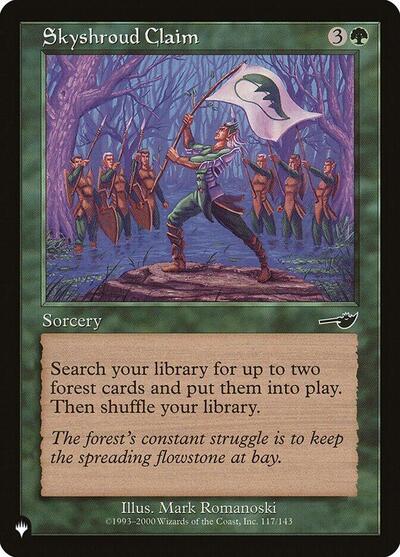Skyshroud Claim (The List) Medium Play
