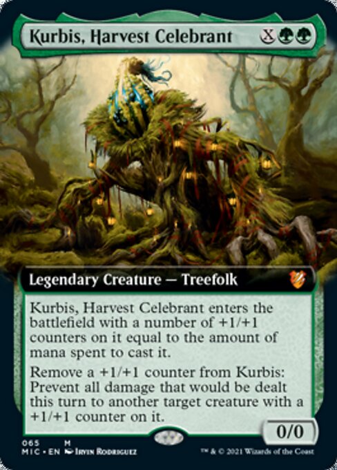 Kurbis, Harvest Celebrant (Extended Art) (Commander 2021 Midnight Hunt) Medium Play