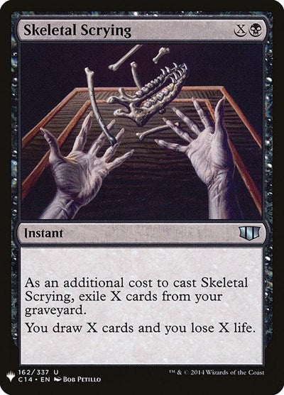Skeletal Scrying (Mystery Booster) Near Mint