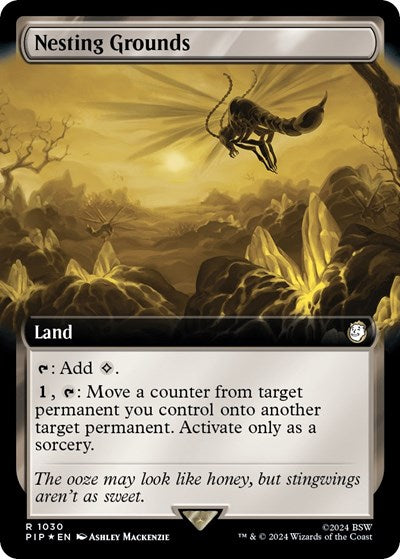 Nesting Grounds (Extended Art) (Surge Foil) (Universes Beyond: Fallout) Near Mint Foil