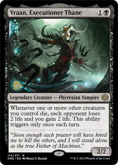 Vraan, Executioner Thane (Promos: Prerelease Cards) Near Mint Foil