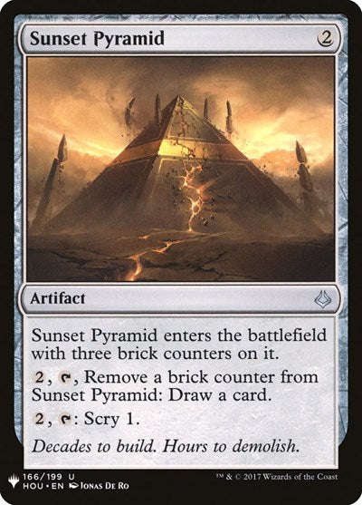 Sunset Pyramid (Mystery Booster) Light Play