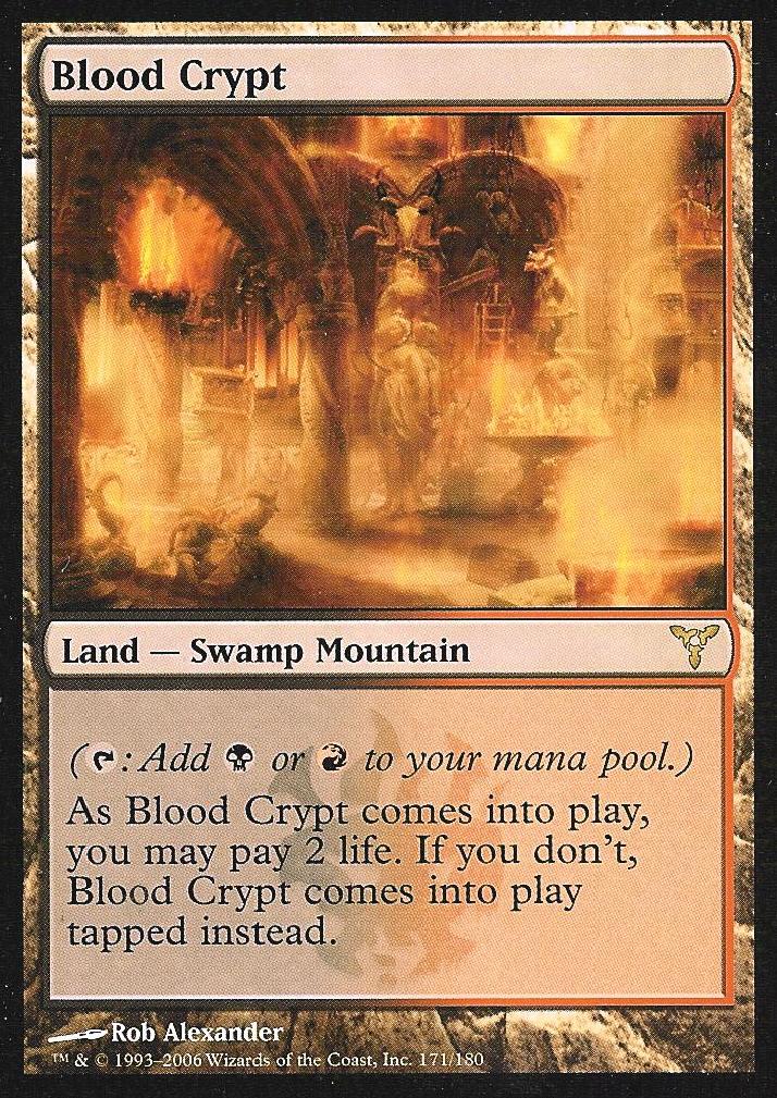 Blood Crypt (Dissension) Medium Play Foil