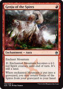 Genju of the Spires (Masters 25) Medium Play