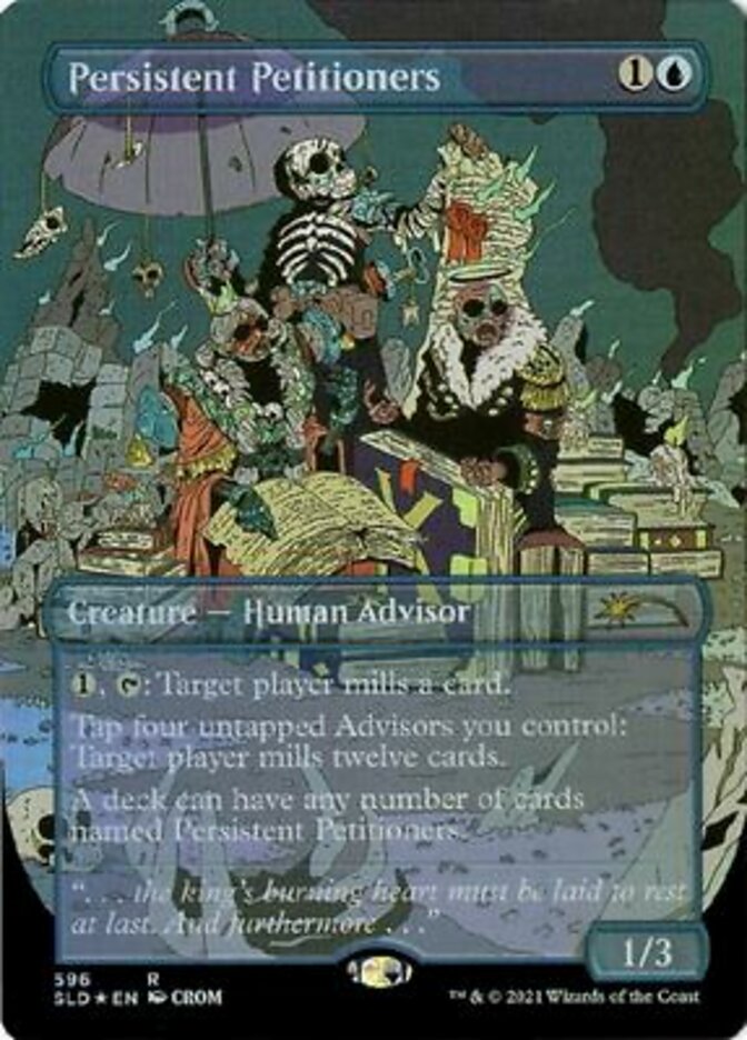 Persistent Petitioners 596 (Secret Lair) Near Mint Foil