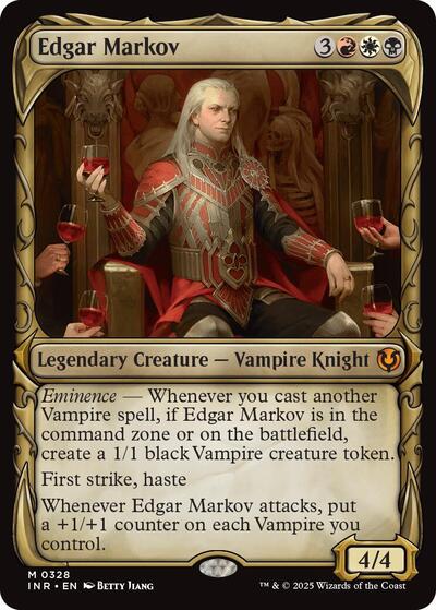 Edgar Markov (Showcase) (Innistrad Remastered) Medium Play