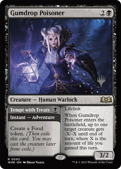 Gumdrop Poisoner (Promo Pack: Wilds of Eldraine) Light Play Foil