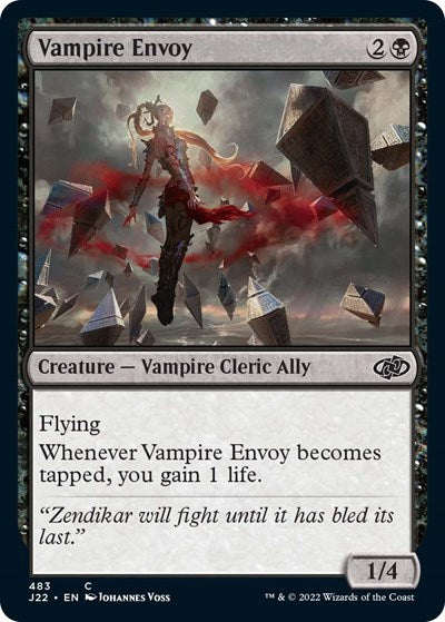 Vampire Envoy (Jumpstart 2022) Light Play