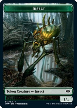Insect Token (Innistrad: Crimson Vow) Light Play