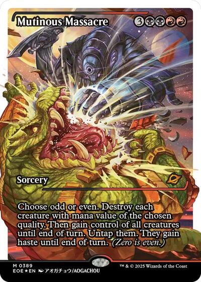 Mutinous Massacre Showcase Fracture Foil|0|0|0.00