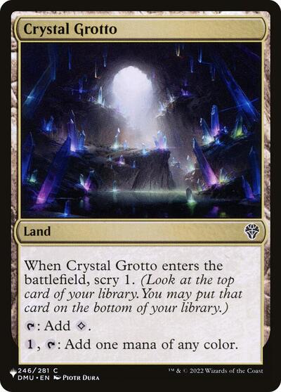 Crystal Grotto (The List) Near Mint
